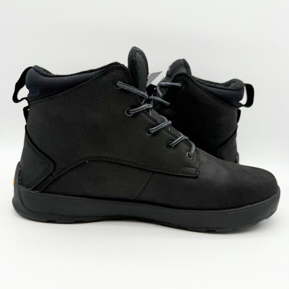 Kamik Mens Spencer Mid Boots US 11 EU 44 Black Leather Waterproof NIB main image 5